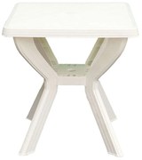 Τραπέζι Κήπου Napoli 878-00-008 70x70x70cm White