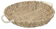 Inart Καλάθι Jute 43x36x7cm Φυσικό 3-70-524-0055