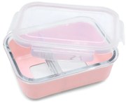 Φαγητοδοχείο 740ml (20.8x7.11x15.7) Melii Pink MEL19260
