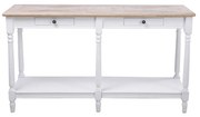 Liberta HISTORY ΚΟΝΣΟΛΑ ΛΕΥΚΟ ΦΥΣΙΚΟ 143x48xH79cm 143x48xH79cm 05-0606