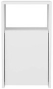 Κομοδίνο Carlin 322RTC1625 36x25,3x61,4cm White