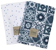 Ποτηρόπανα (Σετ 2τμχ) Das Home Kitchen 0633