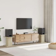 Βάσεις Ηχείων 2 Τεμ. Sonoma Δρυς 30x30x40εκ. Επεξεργασμένο Ξύλο 852647