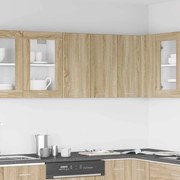 vidaXL Ντουλάπι Κρεμαστό Lyon Sonoma Δρυς 60 x 31 x 60εκ. από