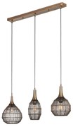 Φωτιστικό Κρεμαστό Trio Lighting SORAYA 365400304 Οξυντέ (Bronzed)