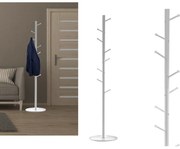 Καλόγερος Λευκό Μέταλλο Φ40x175cm-06512777