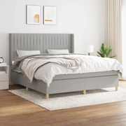 ΚΡΕΒΑΤΙ BOXSPRING ΜΕ ΣΤΡΩΜΑ ΑΝ. ΠΡΑΣΙΝΟ 160X200ΕΚ ΥΦΑΣΜΑΤΙΝΟ 3132161