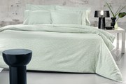 Σετ Σεντόνια Φανελένια Υπέρδιπλα Με Λάστιχο 165x200+35εκ. Brenta Mint Guy Laroche