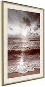 Αφίσα - Whisper of the Sea - 40x60 - Χρυσό - Με πασπαρτού