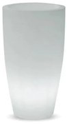 Φωτιζόμενη Γλάστρα Επαναφορτιζόμενη LED RGBW IP65 6500K Bambu 90 LUMBM090TWLNW New Garden LUMBM090TWLNW Λευκό