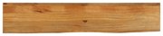 vidaXL Επιφάνεια Τραπεζιού 140x20x3,8 εκ. Live Edge Μασίφ Ξύλο Μάνγκο
