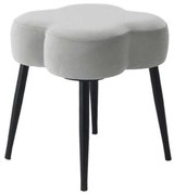Σκαμπό 719-223-002 36x40cm Grey-Black