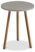 Βοηθητικό τραπεζάκι Roma Megapap από μελαμίνη cappuccino 33,5x33,5x46εκ GP022-0026,5 GP022-0026,5 Καφέ