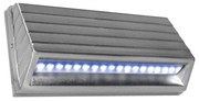 Απλίκα Φωτιστικό Τοίχου LED 3,2W Μπλε Φως 15x7 Lumen-3-90951664-Αλουμίνιο 3-90951664
