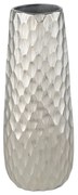 Βάζο Nilgaut 421045 12x7x31cm Silver Eglo Αλουμίνιο