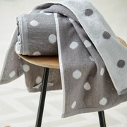 Πετσέτες Μπάνιου (Σετ 2τμχ) Palamaiki Towels Paradise 500gsm Γκρι,Λευκό