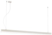 Γραμμικό Κρεμαστό Φωτιστικό Οροφής LED 4000Κ Aria H120 Φ150 Viokef-3911-0018-4-W-N-Λευκό 3911-0018-4-W-N
