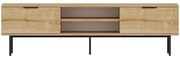 Έπιπλο Τηλεόρασης Paul 327ODS1275 180x29,6x50cm Oak