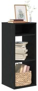 vidaXL Βιβλιοθήκη με 5 Ράφια Μαύρη 34x31x80 εκ. Επεξεργασμένο Ξύλο