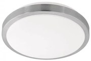 Πλαφονιέρα φωτιστικό LED COMPETA 1 Νίκελ Eglo-96033-Λευκό 96033