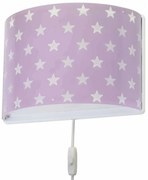 Παιδική Απλίκα Τοίχου Ango Stars Lilac 81218 L