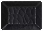 Μπωλ Ορθογώνιο Wavy Matte MLB471K120-6 14x10cm Black Espiel Μελαμίνη