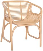 Πολυθρόνα Mel HM9954.01 62x57,5x79,5cm Natural Rattan