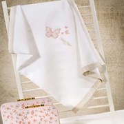 Βρεφικές Πετσέτες Σετ 2τμχ Contessa Pink Saint Clair Σετ Πετσέτες 100% Cotton