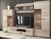 Lh-homefurniture Σύνθεση 36134-LN Φυσικό 300X194X37-54cm 36134-LNs