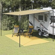 vidaXL Χαλί Σκηνής Μπεζ 250 x 400 εκ.