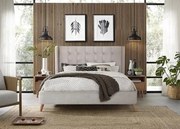 ESTELLA 160 cm bed beige