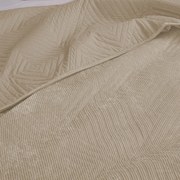 Κουβερλί Βελουτέ Υπέρδιπλο (220x240) Κοτλέ Palamaiki Dizza Ιβουάρ