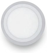 Φως πάνελ LED 18w+6W λευκό και μπλε