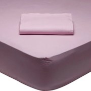Σεντόνι Ημίδιπλο 120X200+35 με Λάστιχο DAS 1012 ΡΟΖ