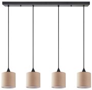 SE21-BL-B10-4BL-SH3 ADEPT PENDANT Brown Shade Pendant+ HOMELIGHTING 77-9023