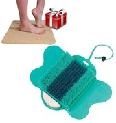 Starlyf Foot Spa Βούρτσα Καθαρισμού, Περιποίησης και Μασάζ Ποδιών με Αντιολισθητικό Χαλάκι Μπάνιου