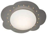 Παιδικό Φωτιστικό Οροφής LED Ασημί Cloud 140024 Elobra-140024-Ασημί 140024