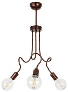 Φωτιστικό Οροφής Χάλκινο Πλέγμα Φ42xY60cm ASPECT 00788 Globostar-788-Χάλκινο 00788