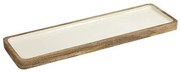 Δίσκος Διακόσμησης (53x16.2x3) Espiel Μάνγκο Λευκό AKB106