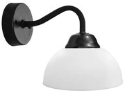 Απλίκα Τοίχου Heronia Sfera Black/White 31-1357