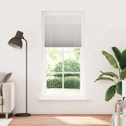 vidaXL Πλισέ περσίδα ανοιχτό γκρι 85x200 cm Πλάτος υφάσματος 84,4 cm