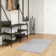 vidaXL Χαλί HUARTE με Κοντό Πέλος Μαλακό/ Πλενόμενο Γκρι 60x110 εκ.