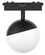 Μαγνητικό Φωτιστικό Ράγας Ultra Thin LED 6W 3CCT Σφαίρα Φ10cm InLight-TMU0150-Black-Μαύρο TMU0150-Black