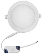 Φωτιστικό PL Χωνευτό 12W SMD Slim Λευκό 3000K 21-0121000 Lumen-21-0121000-Λευκό 21-0121000