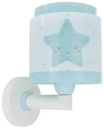 Παιδική Απλίκα Φωτιστικό Τοίχου E27 15W Baby Dreams Blue Μπλε 76019T ANGO-76019T-Μπλε 76019T