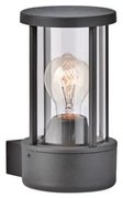 Απλίκα Aspen ανθρακί με σκιάδιο από γυαλί Viokef 4198400 Ανθρακί