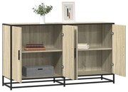 SIDEBOARD SONOMA OAK 134X35X76 CM ΚΑΤΑΣΚΕΥΑΣΜΕΝΟ ΞΥΛΟ 3300816