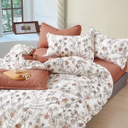 Σεντόνια Caius (Σετ 4τμχ) Multi Melinen Υπέρδιπλo 230x270cm 100% Βαμβακοσατέν
