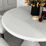 vidaXL Προστατευτικό Τραπεζιού Διαφανές Ø 100 εκ. / 1,6 χιλ. από PVC