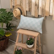 Μαξιλαροθήκη Διακοσμητική Teramo 05 Aqua Teoran 30X50 Cotton-Polyester
